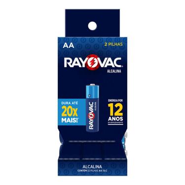 Imagem de Pilha Alcalina AA Tubo com 32 Unidades RAYOVAC