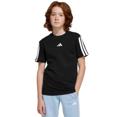 Imagem de Camiseta Adidas Essentials Infantil Preta-9/10