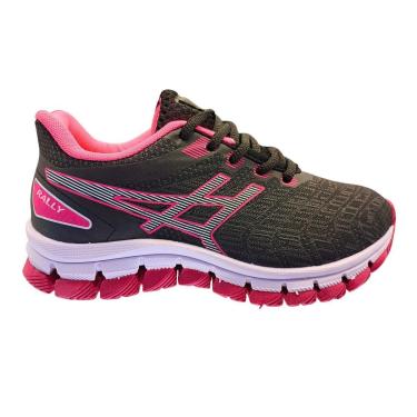 Imagem de Tênis Caminhada Infantil Juvenil Escolar Rally Macio Meninas-Feminino