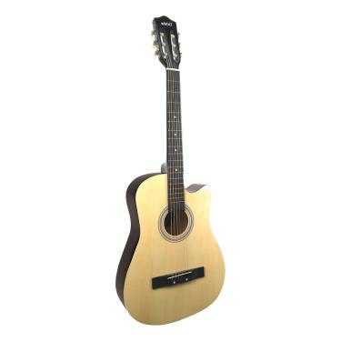 Imagem de Violão Acústico Mxt 38A NTC Aço Cutway Tensor Ajustavel