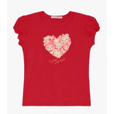 Imagem de Blusa Feminina em Cotton Leve Trick Nick Vermelho, 3, Vermelho