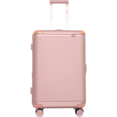 Imagem de Mala de Viagem Pequeno Porte Rodas 360º ABS Cadeado TSA Texturizada Cruzeiro 8001-M20-Unissex