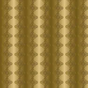 Imagem de Papel Parede Arabesco Dourado Sala Quarto Adesivo Lavavel