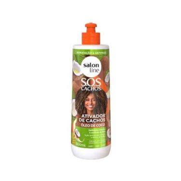 Imagem de Ativador de Cachos Salon Line SOS Cachos Óleo de Coco 500ml