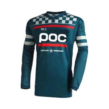 Imagem de Camisa De Ciclismo Masculina POC 2026 Para Motocross E Downhill, Roupa