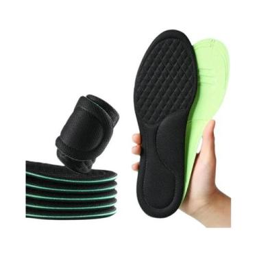 Imagem de Palmilhas De Espuma Viscoelástica Com Suporte De Arco Para Fascite Pla