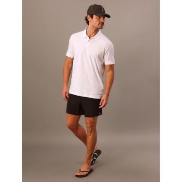 Imagem de Short D'Água Masculino Elástico Calvin Klein Swimwear - Preto-Masculino