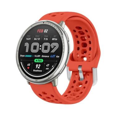 Imagem de Pulseira De Silicone Respirável Para Relógio Amazfit Active 2 Neo Bip 