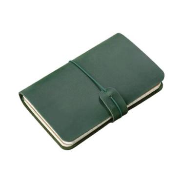 Imagem de Diário De Viagem Vintage Em Couro Recarregável Com Papel Inserível Par