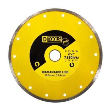 Imagem de Disco Diamantado 8'' Furo 25,4mm Para Cortar Pisos E Azulejos - Dtools