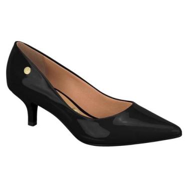 Imagem de Sapato 11 828 Scarpin S/Baixo Vizzano, Verniz preto, 36