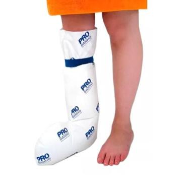 Imagem de Protetor Para Gesso E Curativo Meia Perna Infantil Pro Banho - Bioflor