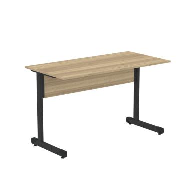 Imagem de Mesa de Escritório Reta 150cm com Pé Tubular em Aço