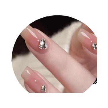 Imagem de Strass 3D K9 Transparentes Para Unhas, 10 Peças, 2-6mm, Mini Diamantes