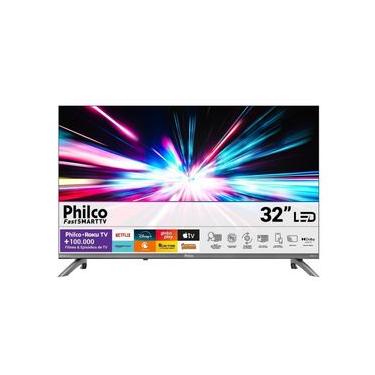 Imagem de Smart TV 32" HD Philco P32CRB Roku TV HDR10 Dolby Audio