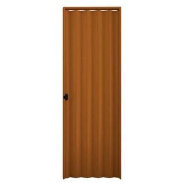Imagem de Porta Sanfonada Interna Plasbil PVC, Mogno, 210 x 70 cm