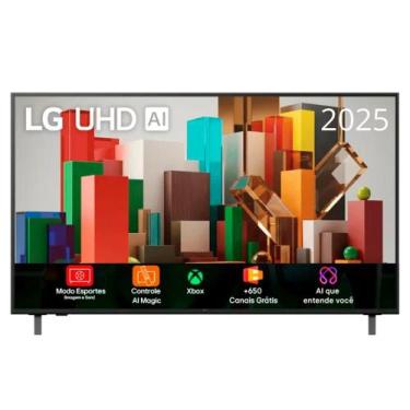 Imagem de Smart Tv LG 43" 4K Ultra HD WebOS 25 AI Smart Magic Alexa 43AU801