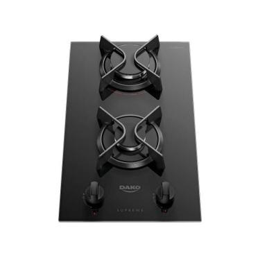 Imagem de Cooktop 2 Bocas Com Mesa De Vidro Dako Supreme Bivolt, Bivolt