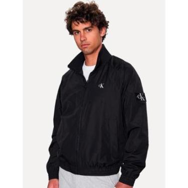 Imagem de Jaqueta Bomber Calvin Klein Jeans Recycled Polyester Zip Up Masculina-Masculino