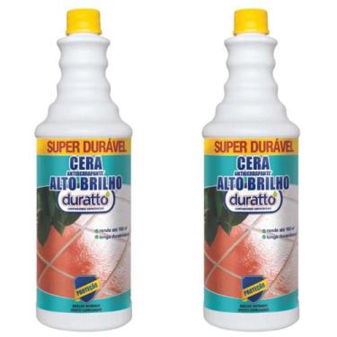 Imagem de Cera Antiderrapante Alto Brilho Duratto Incolor 1 Lt 02 Und