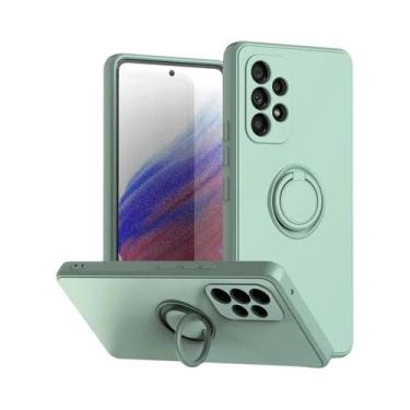 Imagem de Capa De Telefone Com Anel Magnético De Silicone Macio Para Samsung A54