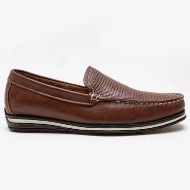 Imagem de Mocassim Democrata Easy Ted Masculino Conhaque, 41