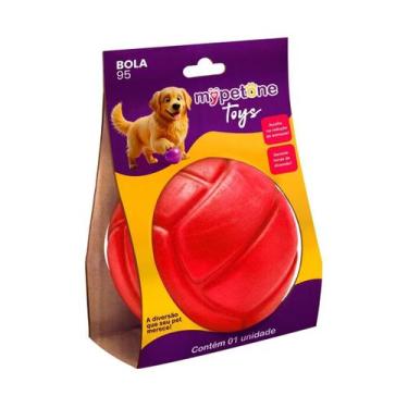 Imagem de Bola Lisa 95 TR Mypetone - Vermelho