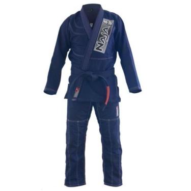 Imagem de Kimono Naja Brave Jiu-Jitsu Masculino Azul Marinho, Azul, Marinho, A2