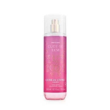 Imagem de Body Splash Cuide-se Bem Cereja Livre  Desodorante Colônia 200ml - Per