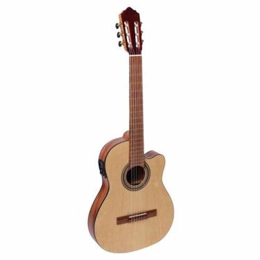 Imagem de Violao giannini nfl goal ceq ns classico flat cutaway goncalo alves el