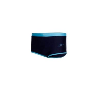 Imagem de Sunga Masculina Speedo Tradicional Neon Marinho 19665, EG2, Azul