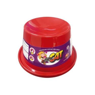 Imagem de Comedouro Especial Para Gatos Super Cat 200ml - Furacão Pet