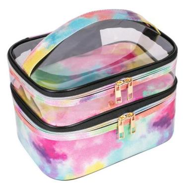 Imagem de Bolsa de cosméticos imerelez Makeup Travel à prova d'água para mulhere