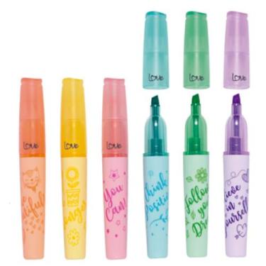 Imagem de Marca-Texto Pastel Love (Cor a escolher) - Molin, Azul