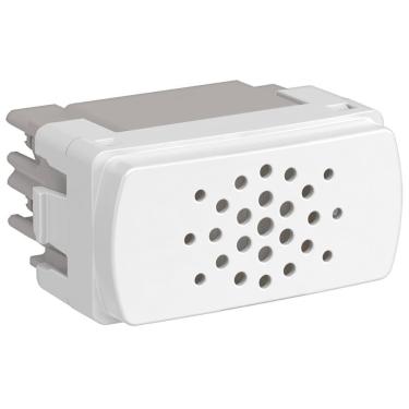Imagem de Cigarra Miluz com Campainha 70 Db Fixação por Encaixe Branco Schneider Electric 220V