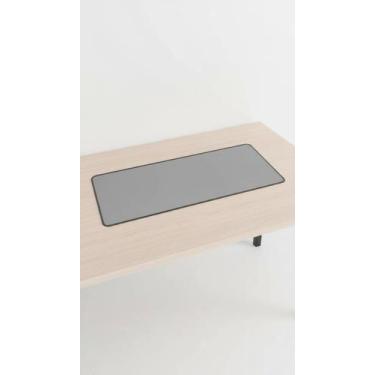Imagem de Desk Mat Amplo Superfície Lisa Cinza - Congratulations Store