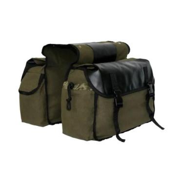 Imagem de Bolsa De Lona Impermeável Para Motocicleta, Bagagem Para Honda Shadow,
