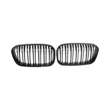 Imagem de Grelha De Corrida Preta Brilhante Para BMW F20 F21 120i LCI Série 1 20