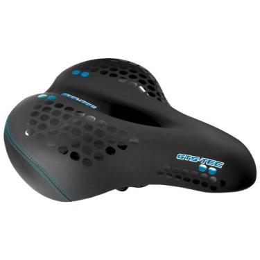 Imagem de Selim super Confort GTS M1 vazado com Led traseiro, Azul