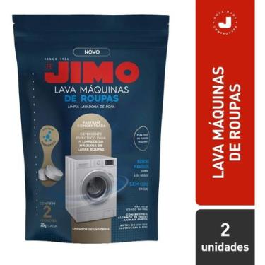 Imagem de Pastilha Lava Máquinas de Roupas Jimo Concentrado 2x20g