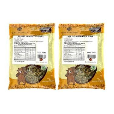 Imagem de Kit 2 Mix de Sementes Tainá Alimentos 400g
