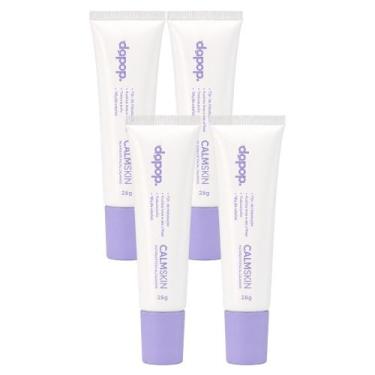Imagem de Kit 4 Hidratante Facial Calmante Calmskin 28g Dapop