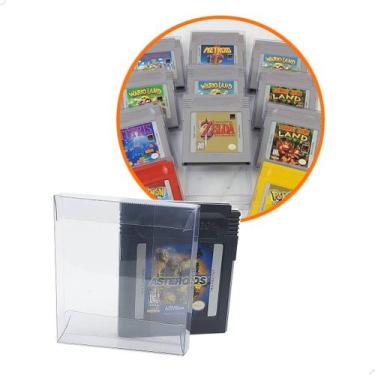 Imagem de Games-27 (0,20mm) Kit 25un Caixa Protetora para Cartucho Loose Game Bo