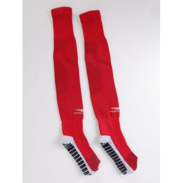Imagem de Meia De Futebol Grip Max Penalty Masculina VERMELHO, Vermelho, UN