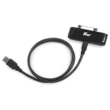 Imagem de Kingwin Adaptador USB 2.0 para SSD/SATA para discos rígidos de 2,5 polegadas. Suporta todos os tipos de unidades SSD e SATA de 2,5 polegadas. Hot Plug and Play. Solução perfeita para fácil acesso, faça backup de seus dados e transfira seus arquivos