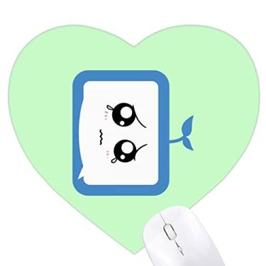 Imagem de Saplings Injustice Tapete de borracha para escritório com rosto pequeno de TV original