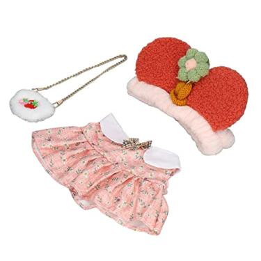 Imagem de Roupas de brinquedo, roupas de brinquedo de pelúcia de material de pelúcia para presente de aniversário para artesanato