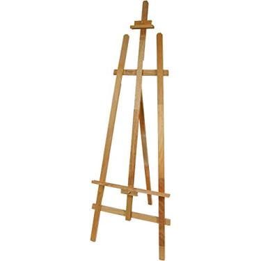 Imagem de Cavalete Prático Econômico para Telas de até 1, 40 m de Altura 12.023 –Trident, 12023, Madeira
