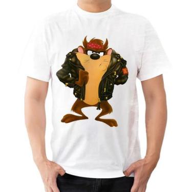 Imagem de Camisa Camiseta Personalizada Taz Mania Desenho Cartoon 3 - Estilo Kra