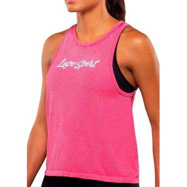 Imagem de Camiseta Regata Feminina Lupo Sport Tam Gg Pink 71674-001